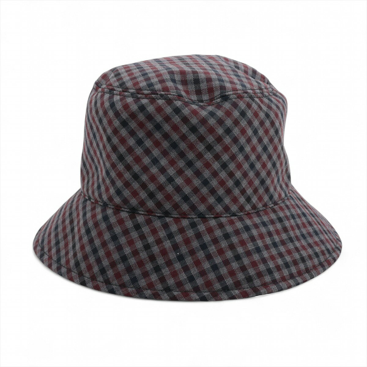 【中古】ミュウミュウ ハット M バージンウール×エラスタン グレー