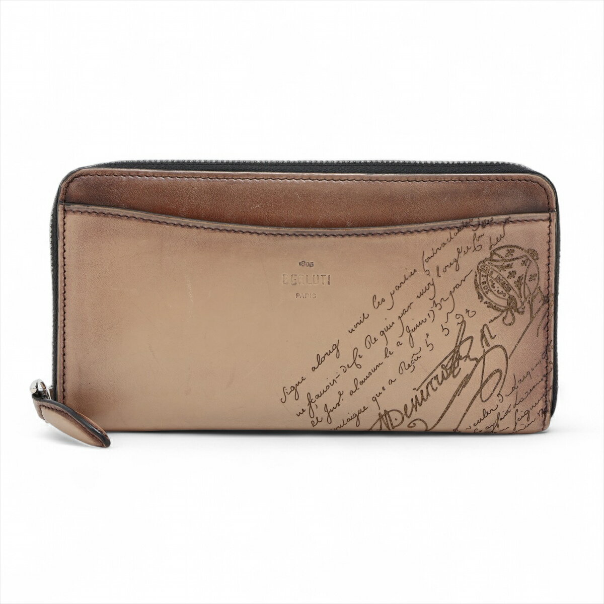 ベルルッティ　正規店購入品　【美品】ブラウンレザー長財布 楽天市場】長財布（ブランドベルルッティ）（メンズ財布｜財布