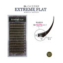 【 エクストリームフラット ★ アッシュグレー 12列】 最高の軽さと持続力 Extreme FLAT まつげエクステ まつエク マツエク カラーマツエク カラーエクステ フラットラッシュ　高級素材　シングルタイプ