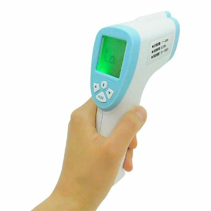 赤外線放射温度計（IR-HTEMP)！ワンタッチで簡単、且つスピーディーに温度測定！