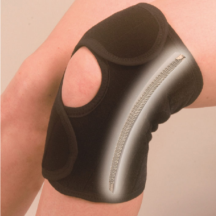 膝サポーター『ペガサス』！20個のトルマリン磁石が血行をサポート！120mTのハイパワーな磁力と磁力が広範囲に働くNS交互配列が膝と膝周りのコリと血行を改善！