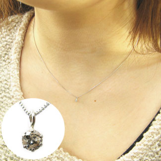 ڤ˻Ȥ10ݥۥץ9000.1ct ŷɰγͥå쥹K10WG ̵ۥեåФʤǥ֤ΰγͥå쥹6