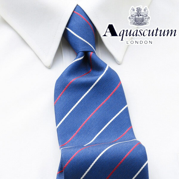 アクアスキュータム ネクタイ アクアスキュータム【7,300円→6,900円】AQUASCUTUM ネクタイ セール AQJ-483[ブランドネクタイ メンズ おしゃれ 新作 結婚式 新社会人 新生活 卒業 入社 昇進 お祝い バースデー 贈り物 ギフト 父の日 プレゼント][ラッピング無料]