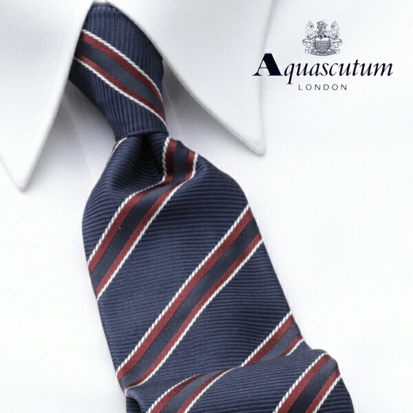 アクアスキュータム ネクタイ [土日祝も発送] アクアスキュータム AQUASCUTUM ネクタイ AQJ-527 シルク[ブランドネクタイ ネクタイブランド 新作 結婚式 新社会人 新生活 卒業 入社 昇進 お祝い バースデー 贈り物 ギフト 父の日 プレゼント][ラッピング無料]