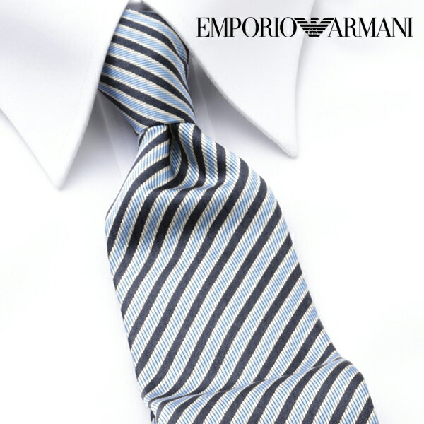 [土日祝も発送] エンポリオ・アルマーニ【14,900円→13,900円】EMPORIO ARMANI ネクタイ EAJ-398[ブランドネクタイ メンズ おしゃれ 新作 結婚式 新社会人 新生活 卒業 入社 昇進 お祝い バースデー 贈り物 ギフト 父の日 プレゼント][ラッピング無料]