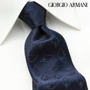 [土日祝も発送] ジョルジオ・アルマーニ GIORGIO ARMANI ネクタイ GAJ-099 ネイビー[ブランドネクタイ メンズ おしゃれ 新作 結婚式 新社会人 新生活 卒業 入社 昇進 お祝い バースデー 贈り物 ギフト 父の日 プレゼント][ラッピング無料]