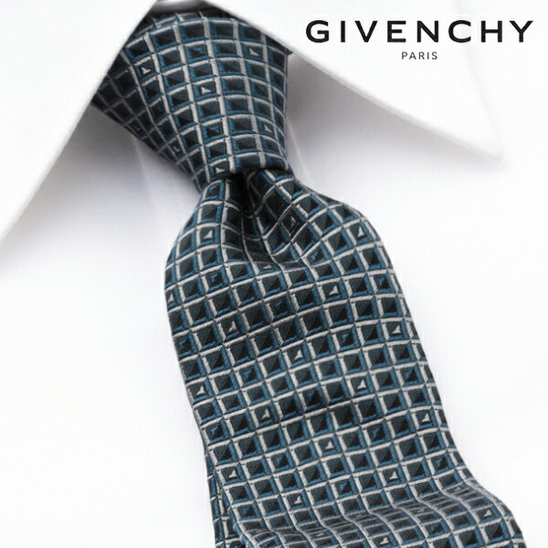 ジバンシイ [土日祝も発送] ジバンシー GIVENCHY ネクタイ GVJ-499 ブラック 総柄・ロゴ[ブランドネクタイ メンズ おしゃれ 新作 結婚式 新社会人 新生活 卒業 入社 昇進 お祝い バースデー 贈り物 ギフト 父の日 プレゼント][ラッピング無料]