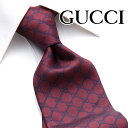 [土日祝も発送] グッチ GUCCI ネクタイ GUJ-816（エンジ 赤）GG柄[ブランドネクタイ メンズ おしゃれ 新作 結婚式 新社会人 新生活 卒業 入社 昇進 お祝い バースデー 贈り物 ギフト 父の日 プレゼント][ラッピング無料]