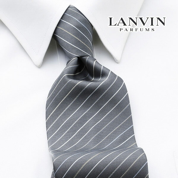 楽天ブランドショップ　アルゾ[土日祝も発送] ランバン LANVIN ネクタイ LVJ-217[ブランドネクタイ メンズ おしゃれ 新作 結婚式 新社会人 新生活 卒業 入社 昇進 お祝い バースデー 贈り物 ギフト 父の日 プレゼント][ラッピング無料]