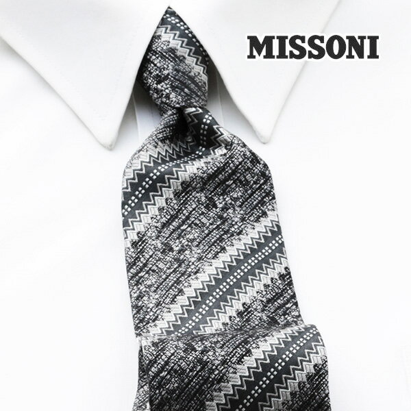 ミッソーニ [土日祝も発送] ミッソーニ MISSONI ネクタイ MIJ-243[ブランドネクタイ メンズ おしゃれ 新作 結婚式 新社会人 新生活 卒業 入社 昇進 お祝い バースデー 贈り物 ギフト 父の日 プレゼント][ラッピング無料]