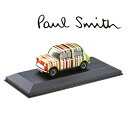 [土日祝も発送] ポールスミス【9800円→6,900円】 PAUL SMITH ミニカー（マルチストライプ）PS-468[ポールスミスミニカー ミニクーパー マルチストライプ 新作 新生活 お祝い 誕生日 バースデー 贈り物 ギフト 父の日 プレゼント][ラッピング無料]