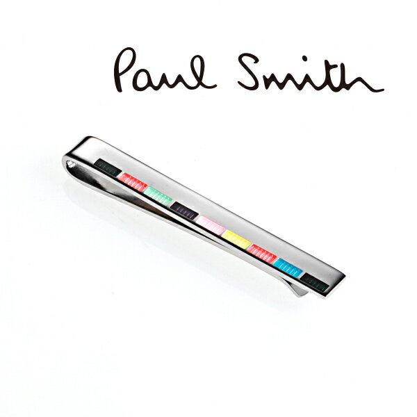 2020春夏モデル[ポールスミス]PAUL SMITH タイピン（タイバー ネクタイピン） PS-503 【シルバー マルチカラー ブランド メンズ ギフト バレンタイン 父の日 クリスマス プレゼント】【あす楽対応_関東】