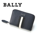 土日祝も発送 バリー BALLY ラウンドファスナー コインケース 小銭入れ（ネイビー）BA-133 バリーコインケース メンズ 新作 新生活 お祝い 誕生日 バースデー 贈り物 ギフト 父の日 プレゼント ラッピング無料