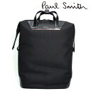 土日祝も発送 ポールスミス【52,000円→43,000円】PAUL SMITH リュックサック（ブラック）PS-688 バックパック デイパック メンズ カバン 鞄 新作 新生活 お祝い 誕生日 バースデー 贈り物 ギフト 父の日 プレゼント