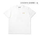  ゴールデングースGOLDEN GOOSE レディースTシャツ（ホワイト／ゴールド）GD-039