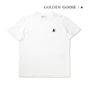  ゴールデングースGOLDEN GOOSE レディースTシャツ（ホワイト／ブラック）GD-042