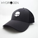 ハイドロゲン HYDROGEN キャップ(ブラック)スカル HY-011 ポリエステル[ブランド ロゴ 帽子 熱中症対策 アウトドア カジュアル 新作 お祝い ...