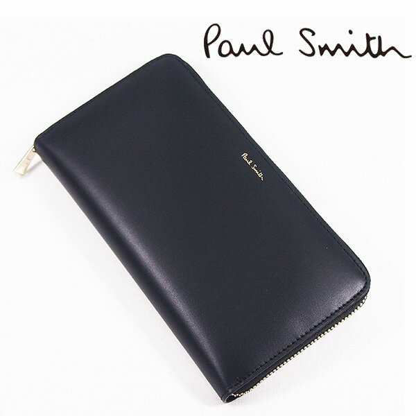 ポールスミス 長財布（メンズ） [土日祝も発送] ポールスミス【41,800円→36,400円】 PAUL SMITH ラウンドファスナー長財布（小銭入れ付き）PS-536N[ポールスミスサイフ ロングウォレット マルチカラー 新生活 お祝い 誕生日 贈り物 ギフト 父の日 プレゼント][ラッピング無料]