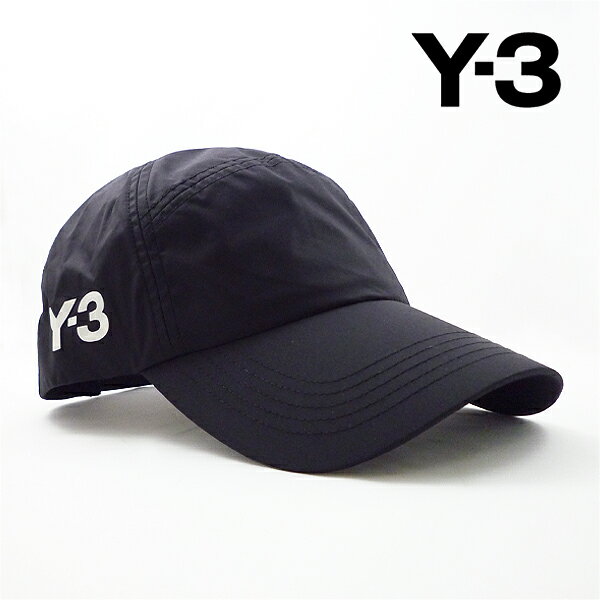 [ワイスリー]Y-3 キャップ（ブラック）Y3-012 ナイロン【ブランド ロゴ 帽子 熱中症対策 スポーツ アウトドア カジュアル ストリート】[新作 ギフト 入社 祝い 新社会人 新生活 卒業 入学 誕生日 バースデー 就活 結婚式 父の日]【土日祝も発送】