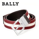 バリー BALLY リバーシブルベルト(ピンタイプ)BA-259[バリーベルト 回転式バックル メンズ レザーベルト シルバーバックル 新作 お祝い 誕生日 バ...