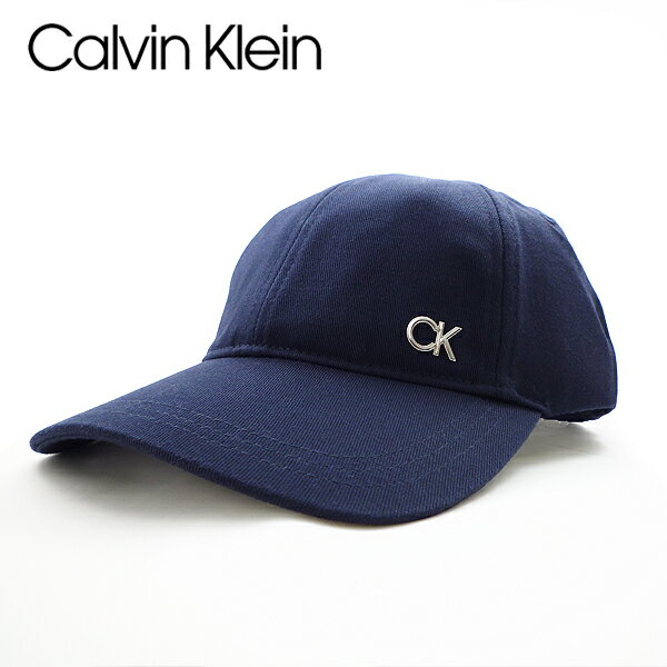 [土日祝も発送] カルバンクライン CALVIN KLEIN キャップ（ネイビー）CK-399[ブランド シンプル ロゴ 帽子 熱中症対策 スポーツ アウトドア カジュアル 新作 新生活 お祝い 誕生日 バースデー 贈り物 ギフト 父の日 プレゼント]