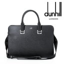 ダンヒル DUNHILL ブリーフケース ビジネスバッグ(ブラック)DH-228[CADOGAN シングルガセット ドキュメントケース メンズ カバン 鞄 新作...
