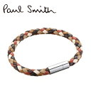 ポール・スミス レザーブレスレット メンズ [土日祝も発送] ポールスミス 【15,000円→11,300円】 PAUL SMITH ブレスレット レザー PS-767[皮紐 マルチカラー 新作 新生活 お祝い 誕生日 バースデー 贈り物 ギフト 父の日 プレゼント][ラッピング無料]