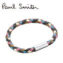 ポールスミス ブレスレット メンズ [土日祝も発送] ポールスミス【15,000円→11,300円】 PAUL SMITH ブレスレット レザー PS-768[皮紐 マルチカラー 新作 新生活 お祝い 誕生日 バースデー 贈り物 ギフト 父の日 プレゼント][ラッピング無料]