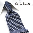 [土日祝も発送] ポールスミス PAUL SMITH ネクタイ PSJ-413 ネイビー 星 スター シルク[ブランドネクタイ メンズ おしゃれ 新作 結婚式 新社会人 新生活 卒業 入社 昇進 お祝い バースデー 贈り物 ギフト 父の日 プレゼント][ラッピング無料]