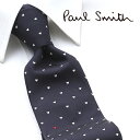 [土日祝も発送] ポールスミス PAUL SMITH ネクタイ PSJ-537 ネイビー ハート シルク[ブランドネクタイ メンズ おしゃれ 新作 結婚式 新社会人 新生活 卒業 入社 昇進 お祝い バースデー 贈り物 ギフト 父の日 プレゼント][ラッピング無料]