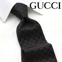 [レビュー特典][土日祝も発送] グッチ GUCCI ネクタイ GUJ-797（ブラック 黒）GG柄[ブランドネクタイ メンズ おしゃれ 新作 結婚式 新社会人 新生活 卒業 入社 昇進 お祝い バースデー 贈り物 ギフト 父の日 プレゼント][ラッピング無料]