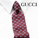 [レビュー特典][土日祝も発送] グッチ GUCCI ネクタイ GUJ-884（エンジ 赤）GG柄[ブランドネクタイ メンズ おしゃれ 新作 結婚式 新社会人 新生活 卒業 入社 昇進 お祝い バースデー 贈り物 ギフト 父の日 プレゼント][ラッピング無料]