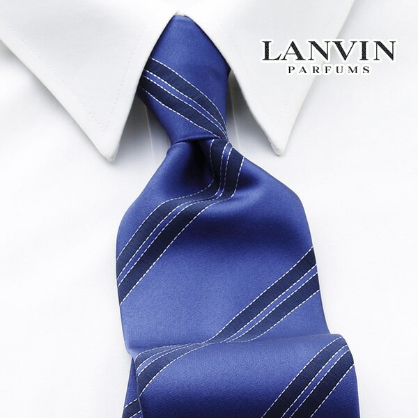 [ランバン]LANVIN ネクタイ LVJ-189（2038-2）[レビュー特典付き ネクタイ ブランドネクタイ ネクタイブランド プレゼント ギフト 入社 祝い 新社会人 新生活 卒業 入学 誕生日 バースデー 就活 結婚式 父の日 シルク]