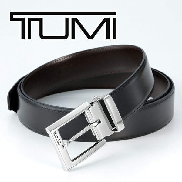 [トゥミ]TUMI リバーシブルベルト（ピンタイプ） TM-317 【TUMIベルト トゥミベルト メンズ ブランドベルト レザーベルト】【あす楽対応_関東】
