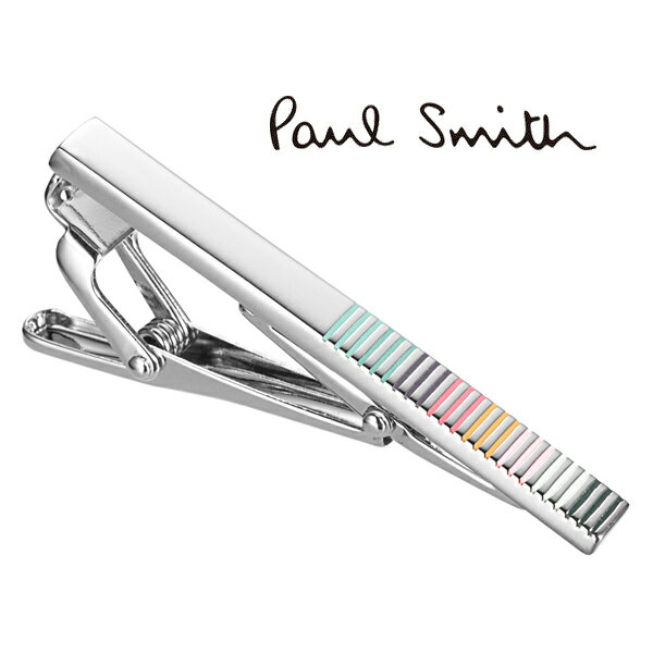 [ポールスミス]PAUL SMITH タイピン（タイバー ネクタイピン）PS-676【シルバー マルチカラー ブランド メンズ ギフト】[レビュー特典付き ギフト 入社 祝い 新社会人 新生活 卒業 入学 誕生日 バースデー 就活 父の日]