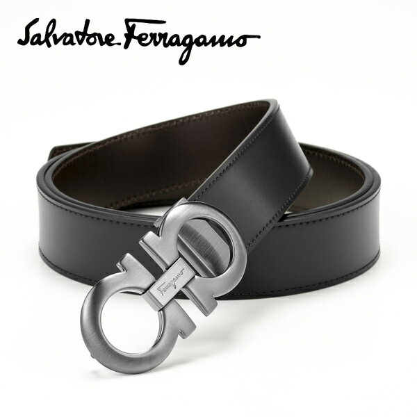 レビュー特典 土日祝も発送 フェラガモ【45,000円→39,800円】 FERRAGAMO リバーシブルベルト（トップタイプ）ガンチーニバックル FG-325 フェラガモベルト メンズ ブランドベルト 新生活 お祝い 誕生日 贈り物 ギフト 父の日 プレゼント ラッピング無料