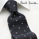 [レビュー特典][土日祝も発送] ポールスミス PAUL SMITH ネクタイ PSJ-453 ネイビー 星 スター シルク[ブランドネクタイ メンズ おしゃれ 新作 結婚式 新社会人 新生活 卒業 入社 昇進 お祝い バースデー 贈り物 ギフト 父の日 プレゼント][ラッピング無料]