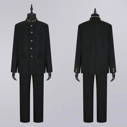 学生服 上下セット 超黒ハイグレード 洗濯機丸洗い 上着 ズボン 形態安定 スリム体 全国標準型 男子 冬 制服 黒 メンズ 詰襟 ラウンド襟 学ラン 送料無料 学生服 上下セット 超黒ハイグレード 洗濯機丸洗い 上着 ズボン 形態安定 スリム体 全国標準型 男子 冬 制服 黒 メンズ 詰襟 ラウンド襟 学ラン 送料無料