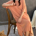 冷感 パジャマ 上下セット パッド付き 部屋着 膝下 レディース ルームウェア 大きいサイズ 透けない レディース マタニティ アイスシルク 半袖 ワンピース ...