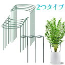 植物支柱 8/10個セット 園芸支柱 観葉支柱 園芸用 植物サポート 半円形20cmx35cm/25cm*40cm 花ささえ つる性植物 ガーデニング用支柱 観...