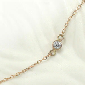 【20%OFFクーポン】ブレスレット ダイヤモンド k18ホワイトゴールド チェーン 一粒 レディース ユニセックス クリスマス プレゼント Xmas 誕生日 ...