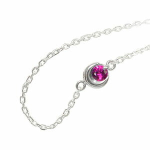 【20%OFFクーポン】ブレスレット ルビー 18金 一粒 月 三日月 ムーンモチーフ 太陽 レディース ユニセックス k18 18k 誕生日 記念日 クリスマ...
