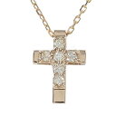 ネックレス ダイヤモンド メンズ クロス 18金 ペンダント ブラックダイヤモンド ゴールド GOLD プレゼント ギフト 4月 誕生石 2025 送料無料