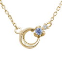 ネックレス 12月 誕生石 10金 タンザナイト 月 流星 モチーフ ダイヤモンド カラーストーン プチペンダント送料無料 プレゼント 花以外 彼女 妻 贈り物 2025