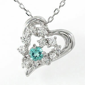 【20%OFFクーポン】ネックレス ブルートパーズ ハート 流れ星 10金 美しい 11月 誕生石ペンダントトップ シルバーチェーン鎖 チャーム ゴールド GO...