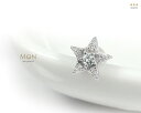 ピアス 片耳 ダイヤモンド 星 片耳ピアス 18金 一粒 スターピアス4月 誕生石 送料無料 母の日 プレゼント 花以外 彼女 妻 贈り物 2025