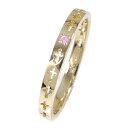 リング ピンクサファイア エタニティーリング クロス 9月 誕生石 10金 ピンキーリング 結婚指輪 k10 10k メンズ マリッジリング 母の日 プレゼント...
