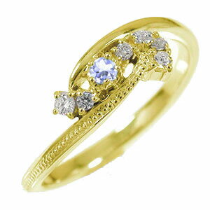 リング 北斗七星 10金 ピンキーリング 12月 誕生石 グラン・シャリオ ミル 指輪 星座 タンザナイト ダイヤモンド送料無料 母の日 花以外 彼女 妻 贈り物 2024のサムネイル