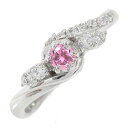 リング ピンクトルマリンリング 18金 指輪 0.17ct ダイヤモンド ピンキーリング レディース ユニセックス 誕生日 記念日 プレゼント10月 誕生石 送料無料 花以外 彼女 妻 贈り物 2025