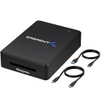 SABRENT USB 3.2 Type-CおよびType-A - SD Express 7.0カードリーダー（CR-SDX7）